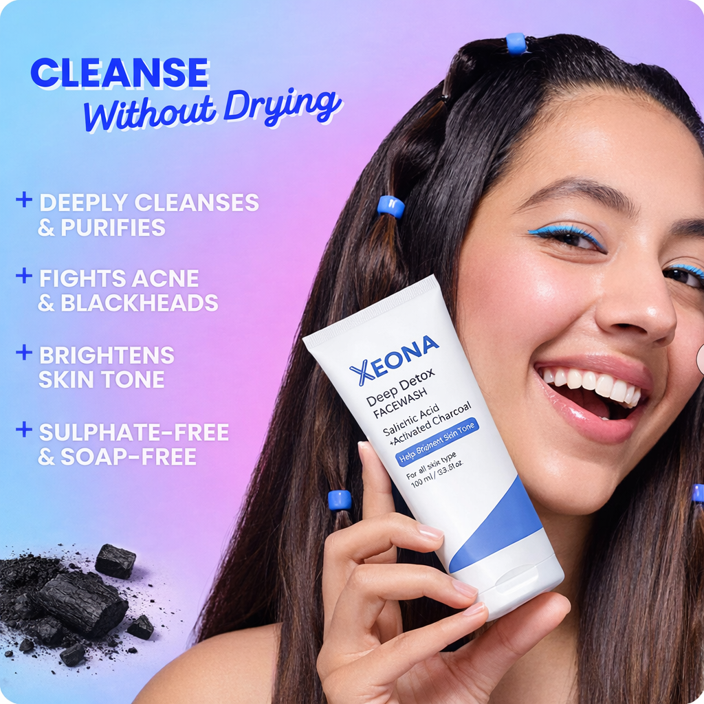 Deep Detox Facewash for Oily & Acne-Prone Skin