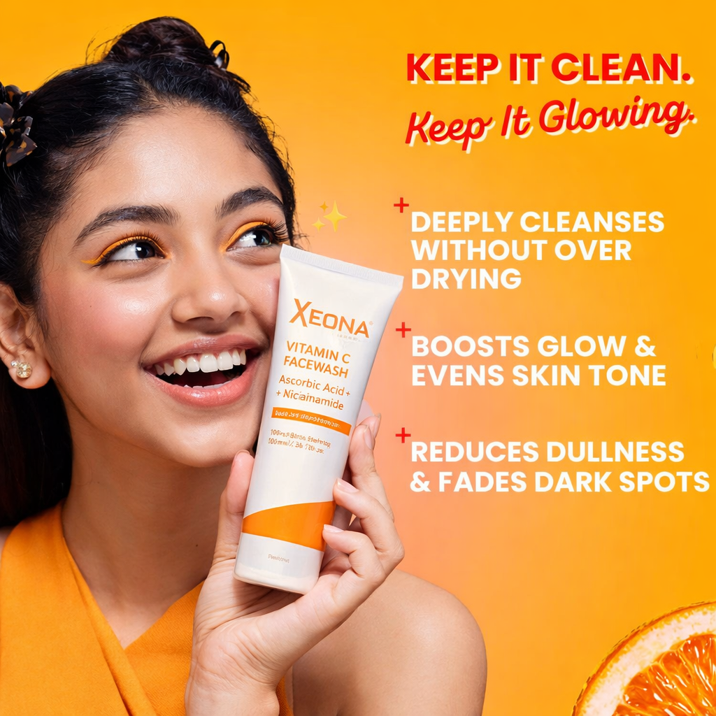 Vitamin C Facewash for Daily Glow & Gentle Cleansing