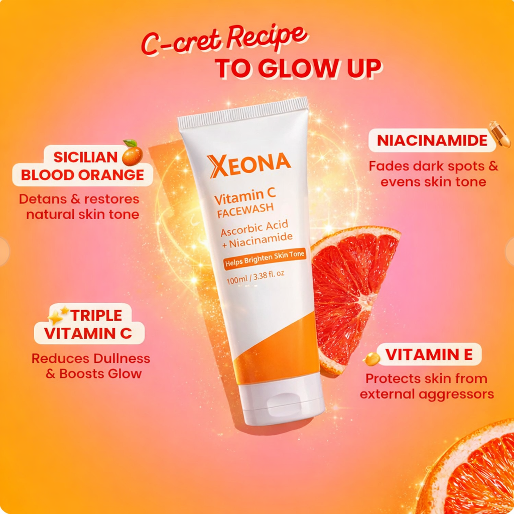 Vitamin C Facewash for Daily Glow & Gentle Cleansing